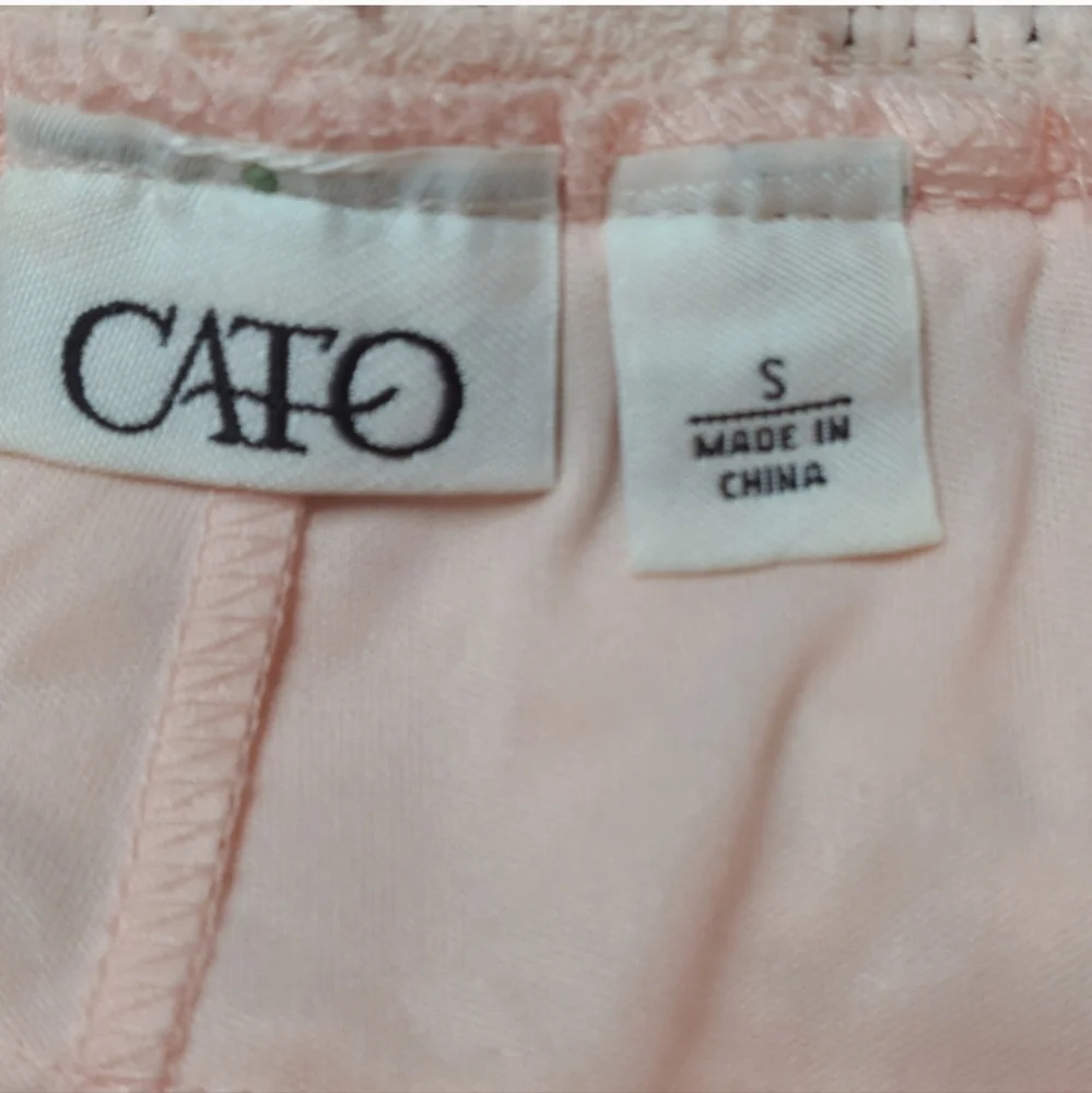 🌸 Layered Lacey Shorts – Soft Pink by Cato (Size S) Romantic Ruffles · Light